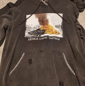 Black Distressed Maniere De Voir Sweater